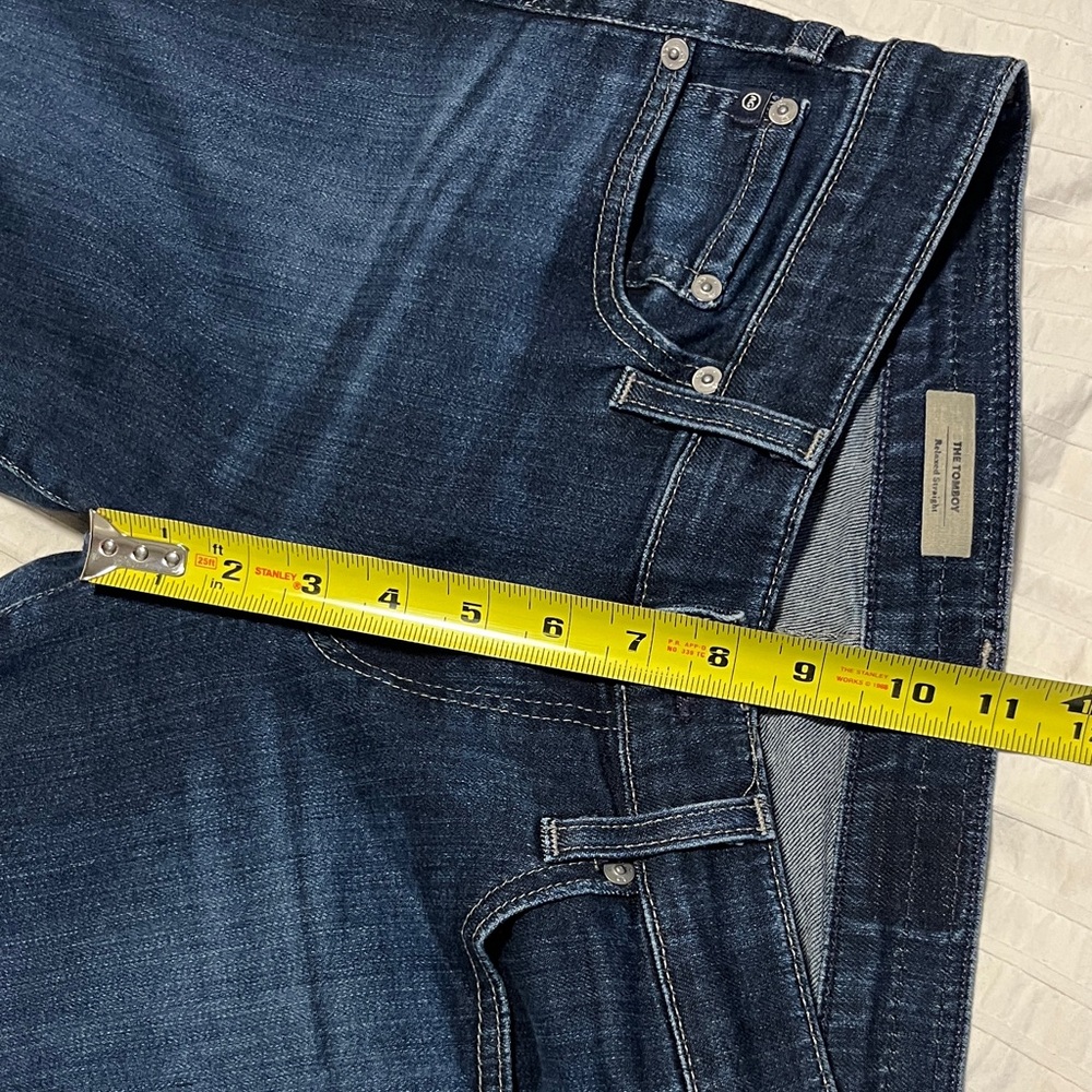 Adriano Goldschmeid The Tomboy relaxed straight jeans - Picture 6 of 8